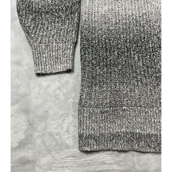 GAP Womens Small Gray Ombre Long Sleeve Thigh-Length Open Cardigan Lagenlook - Picture 11 of 12